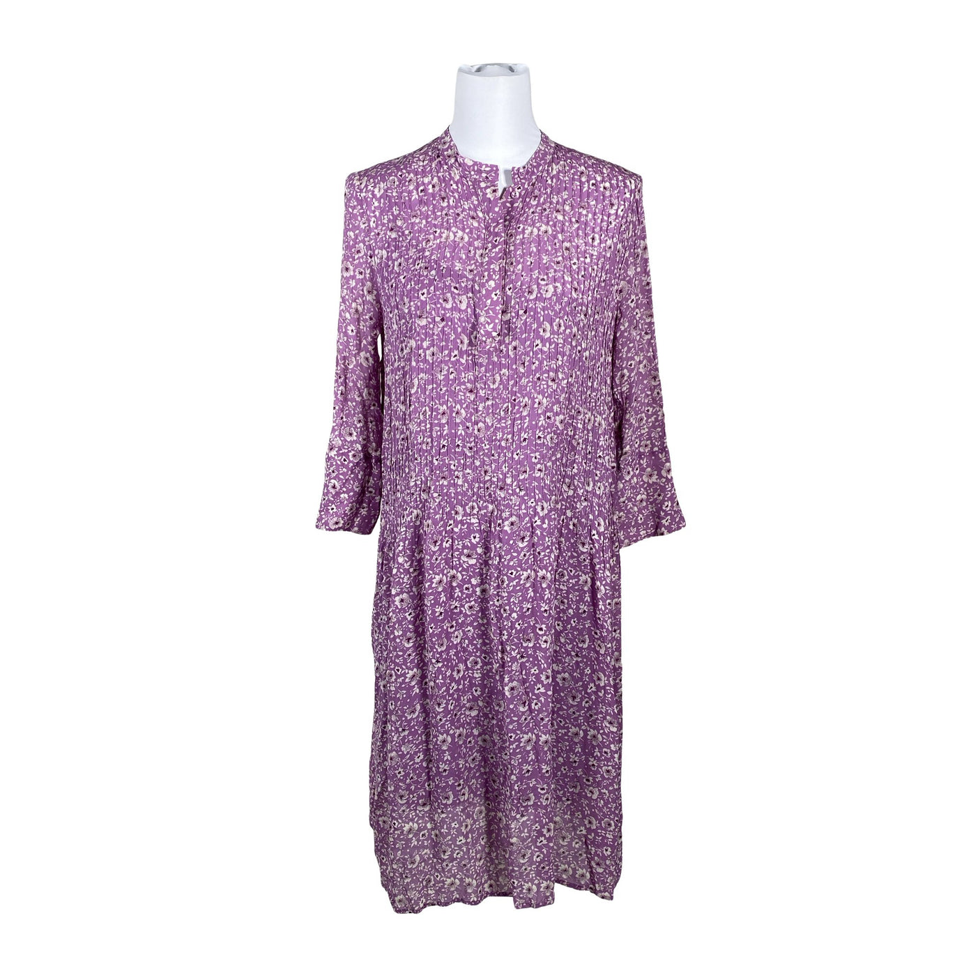 Unisex Samsoe&Samsoe - Schiffon dress, size 32 - Violet (1)