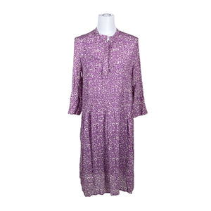 Unisex Samsoe&Samsoe - Schiffon dress, size 32 - Violet (1)