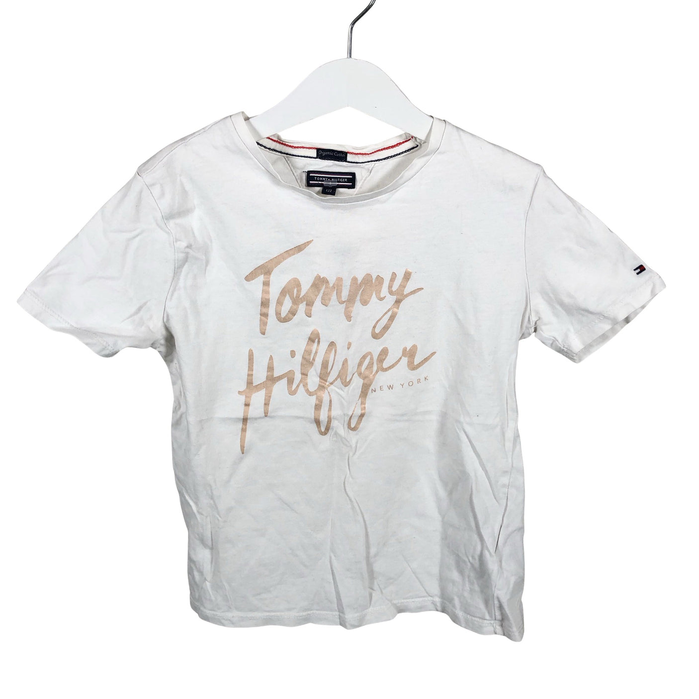 Unisex Tommy Hilfiger - T-shirt, size 116 - 122 - Natural white (1)