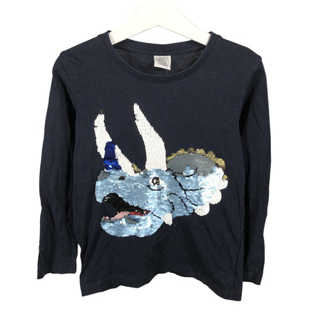 Unisex Lindex - Tricot shirt, size 110 - 116 - Blue ()