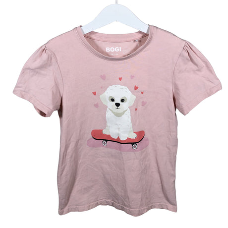 Unisex Bogi - T-shirt, size 128 - 134 - Light pink ()