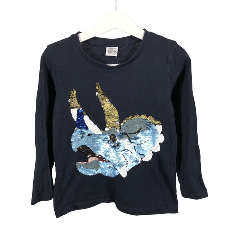 Unisex Lindex - Tricot shirt, size 110 - 116 - Blue ()