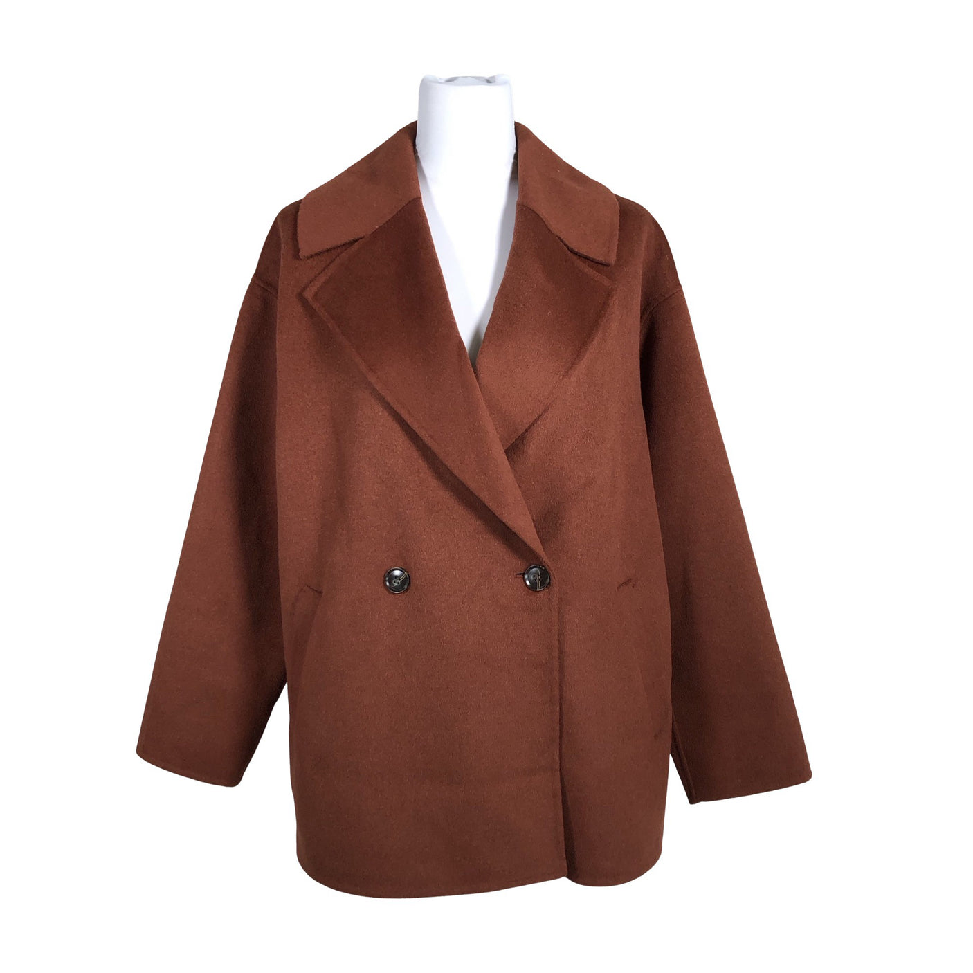Unisex Nanso - Wool coat, size 40 - Brown (1)