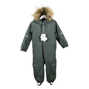 Unisex Polarn O. Pyret - Winter overall, size 98 - 104 - Green (1)
