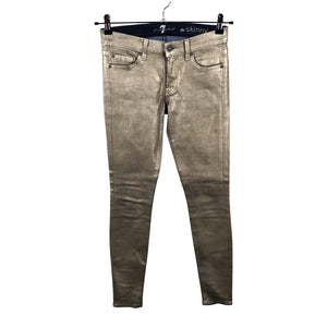 Unisex 7 for all mankind - Jeans, size W27 - Gold (1)