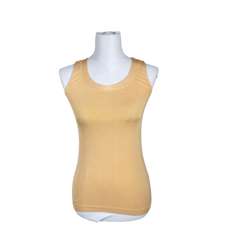 Unisex Wolford - Tricot tank top, size 34 - Orange ()