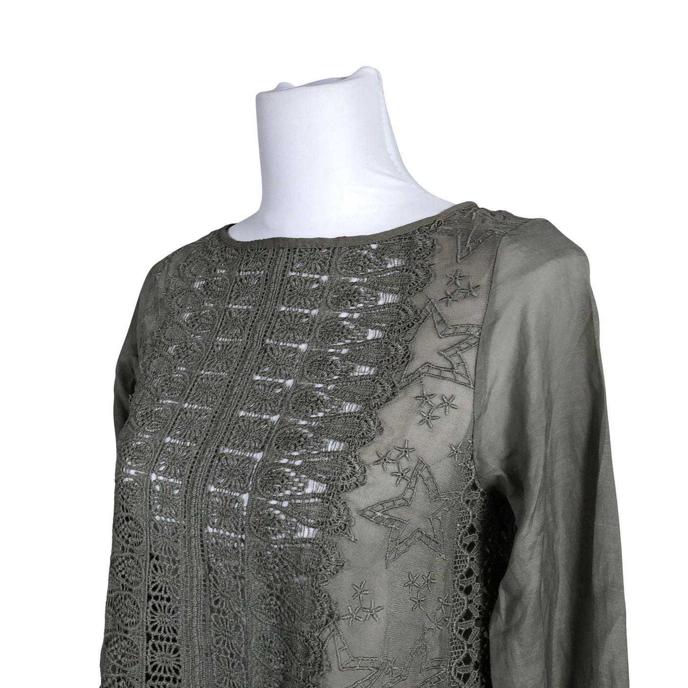 Unisex Odd Molly - Blouse, size 34 - Green (2)