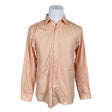 Unisex Petrifun - Collared shirt, size L - Orange ()