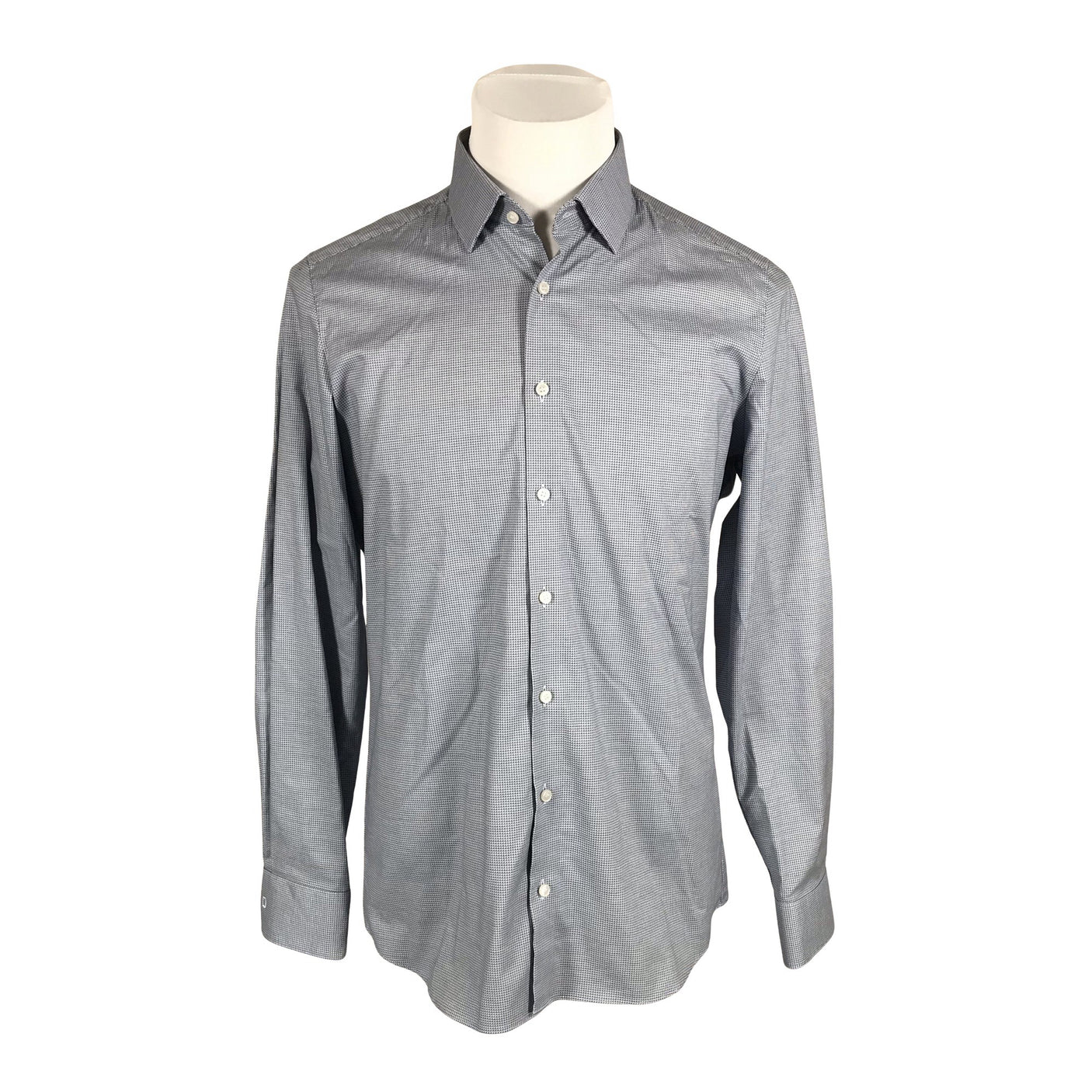 Unisex Olymp - Collared shirt, size L - Blue (1)