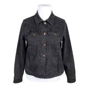 Unisex Zizzi - Denim jacket, size 42 - Gray (1)