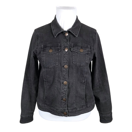 Unisex Zizzi - Denim jacket, size 42 - Gray ()