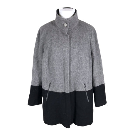 Unisex Gerry Weber - Wool coat, size 48 - Gray ()