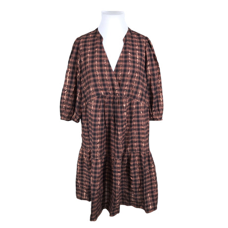 Unisex Zizzi - Dress, size 46 - Brown ()