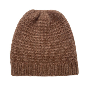 Unisex Handmade - Winter beanie, size 52 - 54 cm - Brown (1)