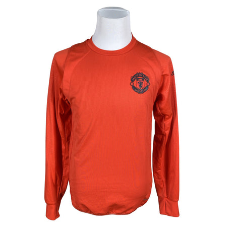 Unisex Adidas - Sports shirt, long sleeve, size S - Red ()