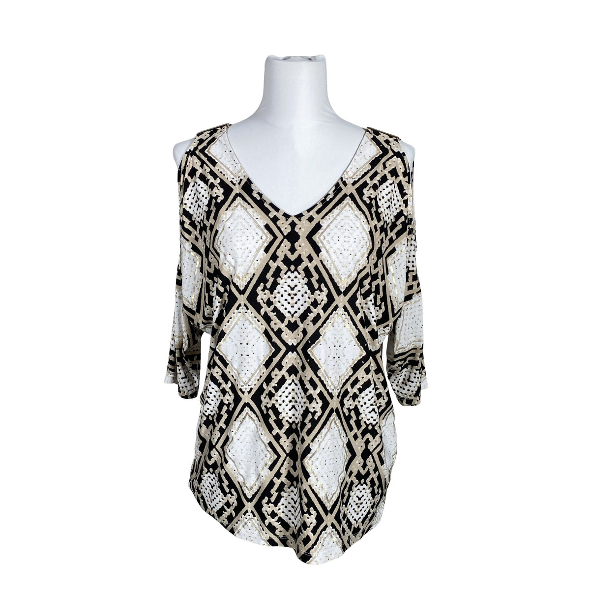 Unisex I-N-C International Concepts - Tricot shirt, size 40 - White (1)