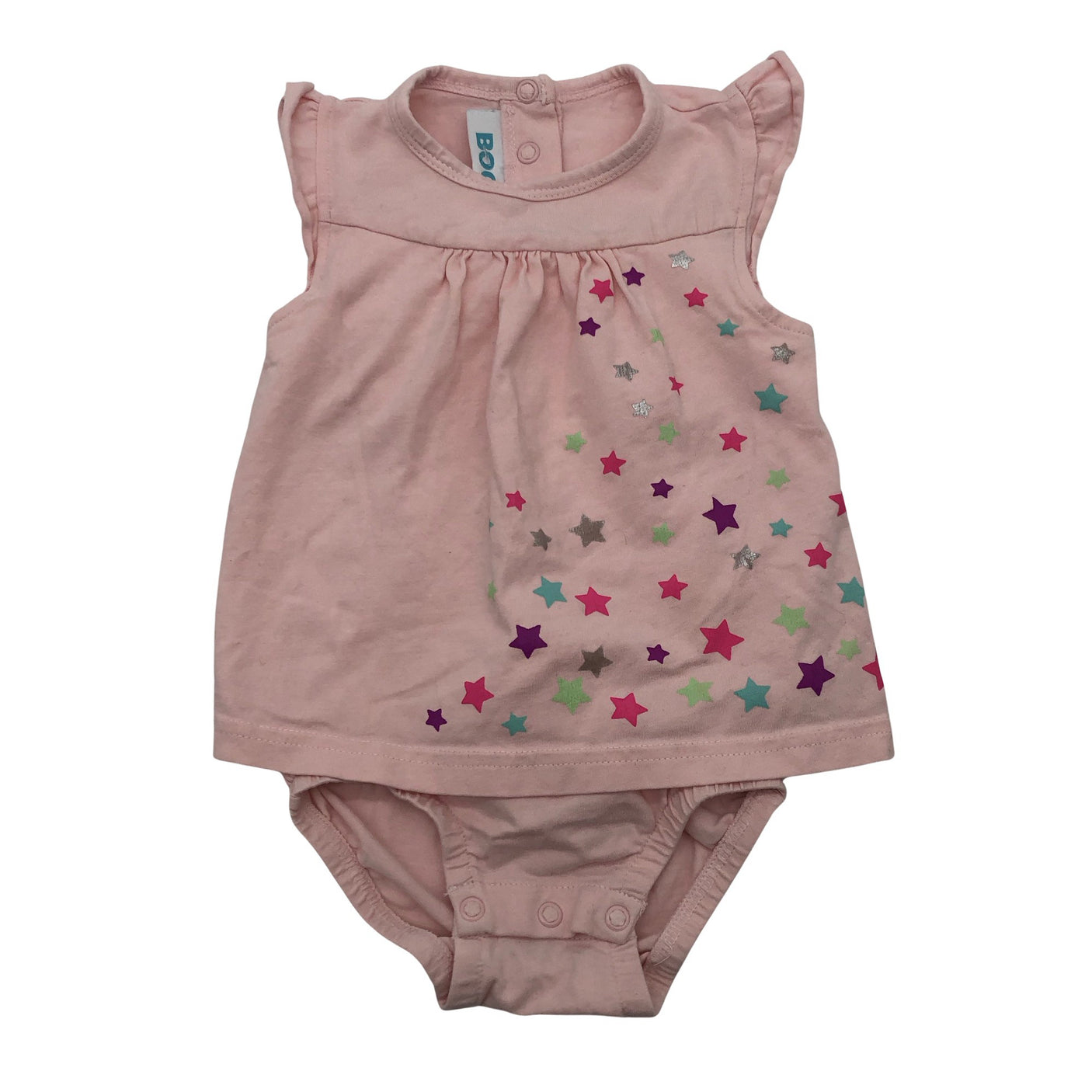 Unisex Bogi - Body, size 74 - 80 - Light pink (1)