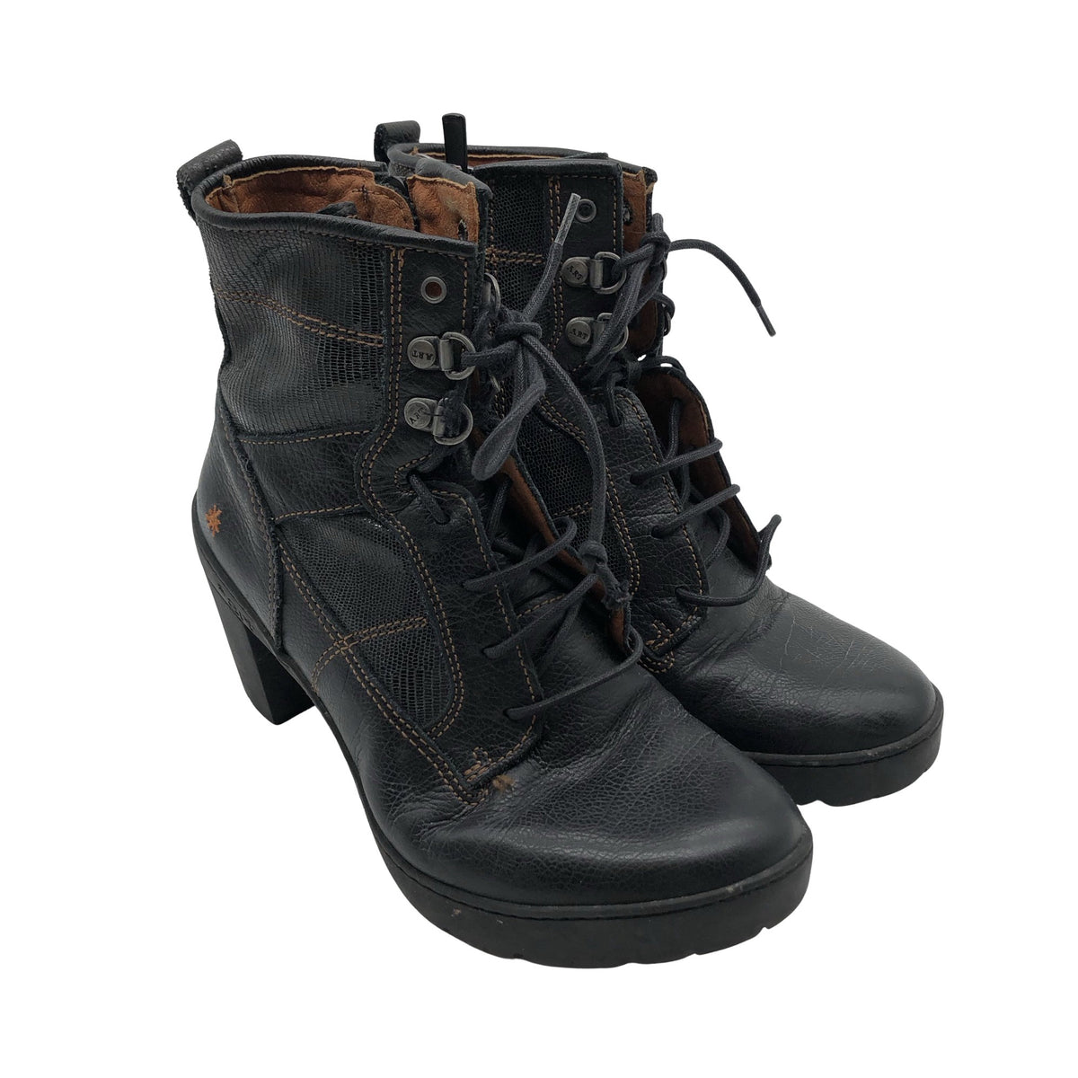 Unisex Art - Ankle boots, size 38 - Black (2)