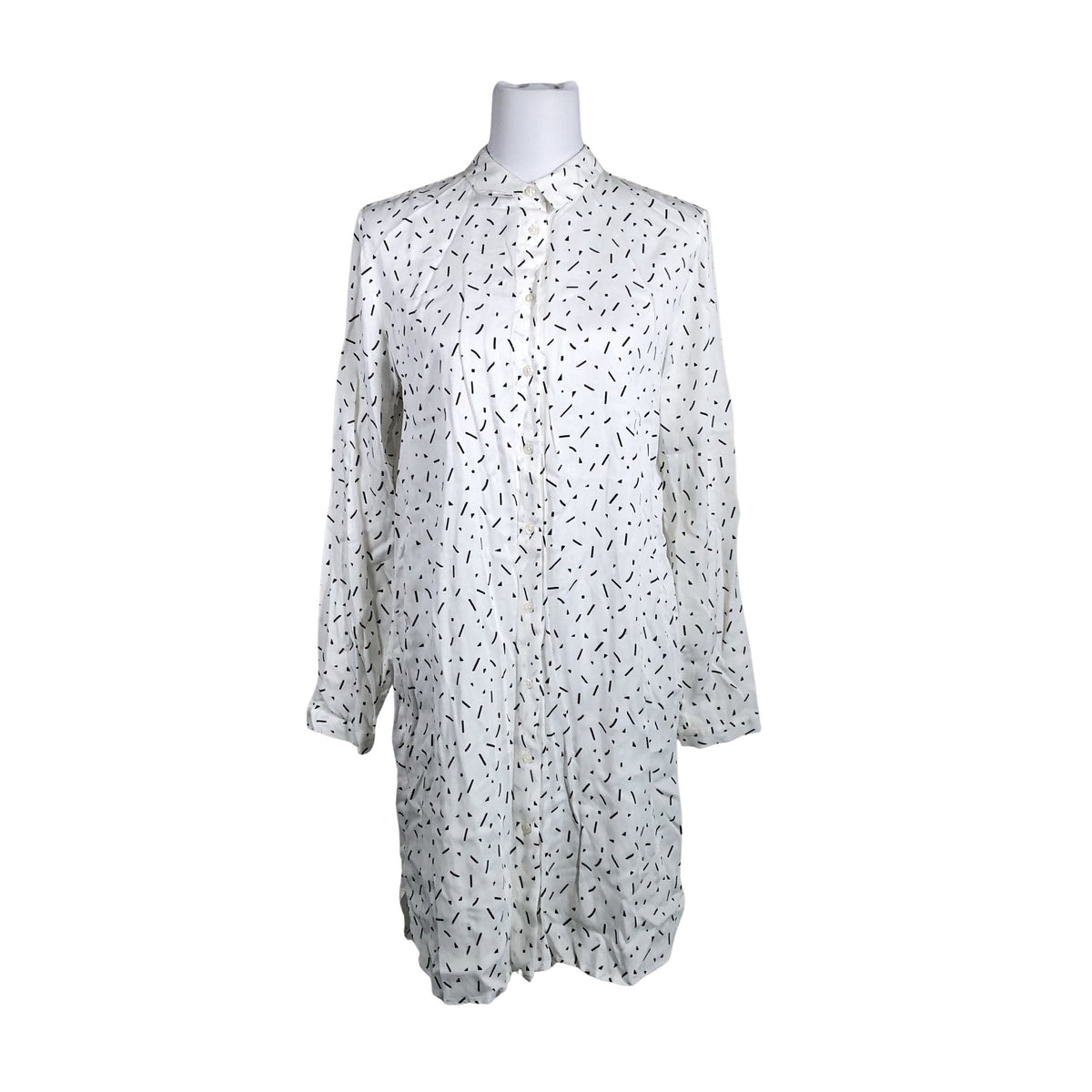 Unisex Nanso - Schiffon dress, size 38 - White (1)