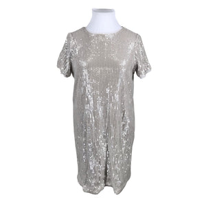 Unisex White Label - Party dress, size 42 - Beige (1)