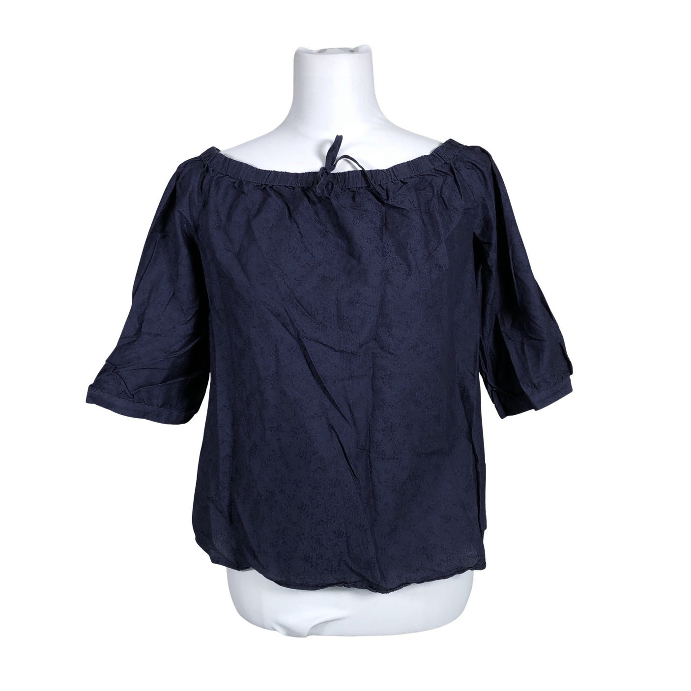 Unisex s.Oliver - Short-sleeved blouse, size 36 - Blue (1)