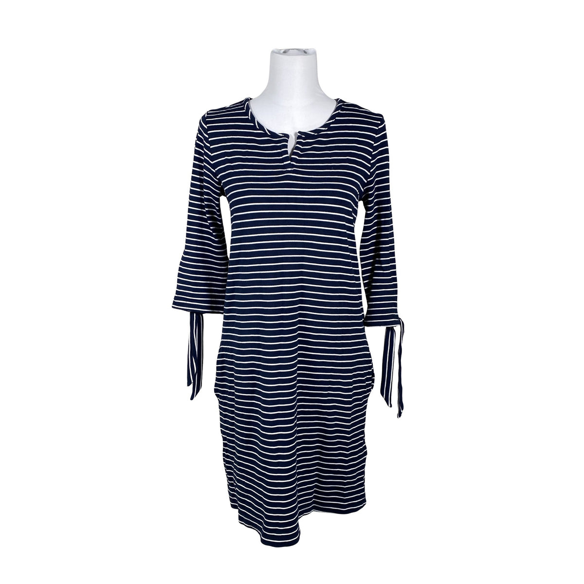 Unisex Tom Tailor - Tricot dress, size 40 - Blue (1)
