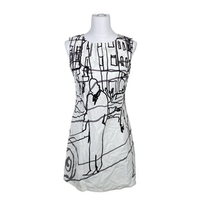 Unisex Marimekko - Dress, size 40 - White (1)