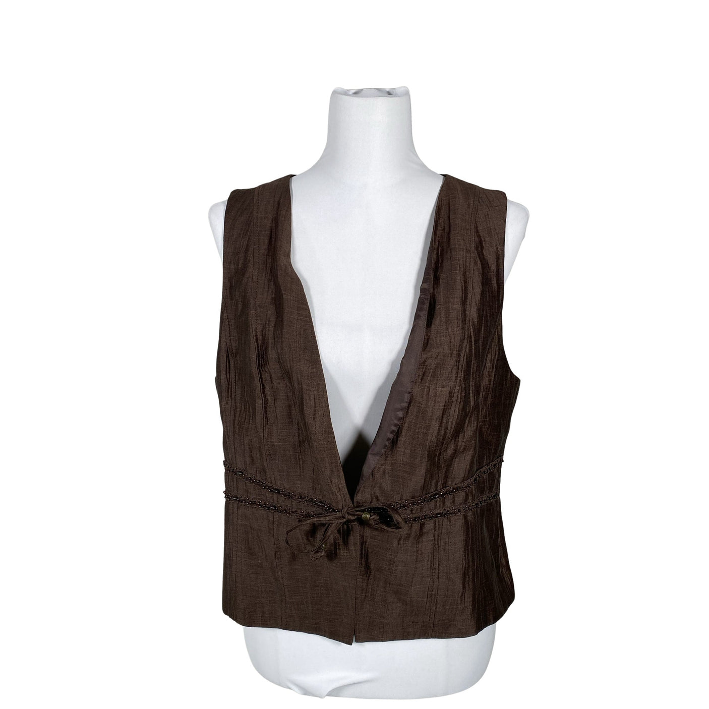 Unisex Gerry Weber - Vest, size 40 - Brown (1)