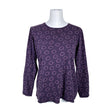 Unisex Gudrun Sjöden - Tricot shirt, size 38 - Violet ()