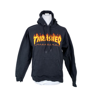 Unisex Thrasher - Hoodie, size 40 - Black (1)