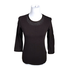 Unisex Betty Barclay - Tricot shirt, size 34 - Brown (1)