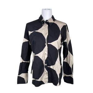 Unisex Marimekko - Collared shirt, size 40 - Beige (1)