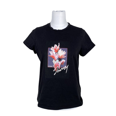 Unisex Guess - T-shirt, size 38 - Black ()