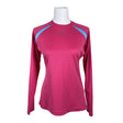 Unisex Asics - Sports shirt, long sleeve, size 34 - Pink ()