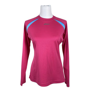 Unisex Asics - Sports shirt, long sleeve, size 34 - Pink (1)