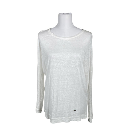 Unisex Massimo Dutti - Tricot shirt, size 38 - White ()