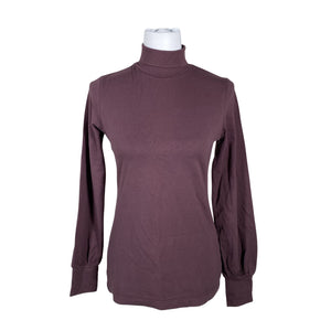 Unisex NOSH - Tricot shirt, size 36 - Wine red (1)