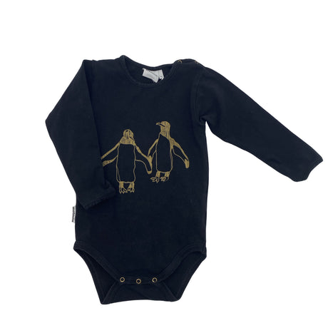 Unisex Metsola - Body, size 74 - 80 - Black ()