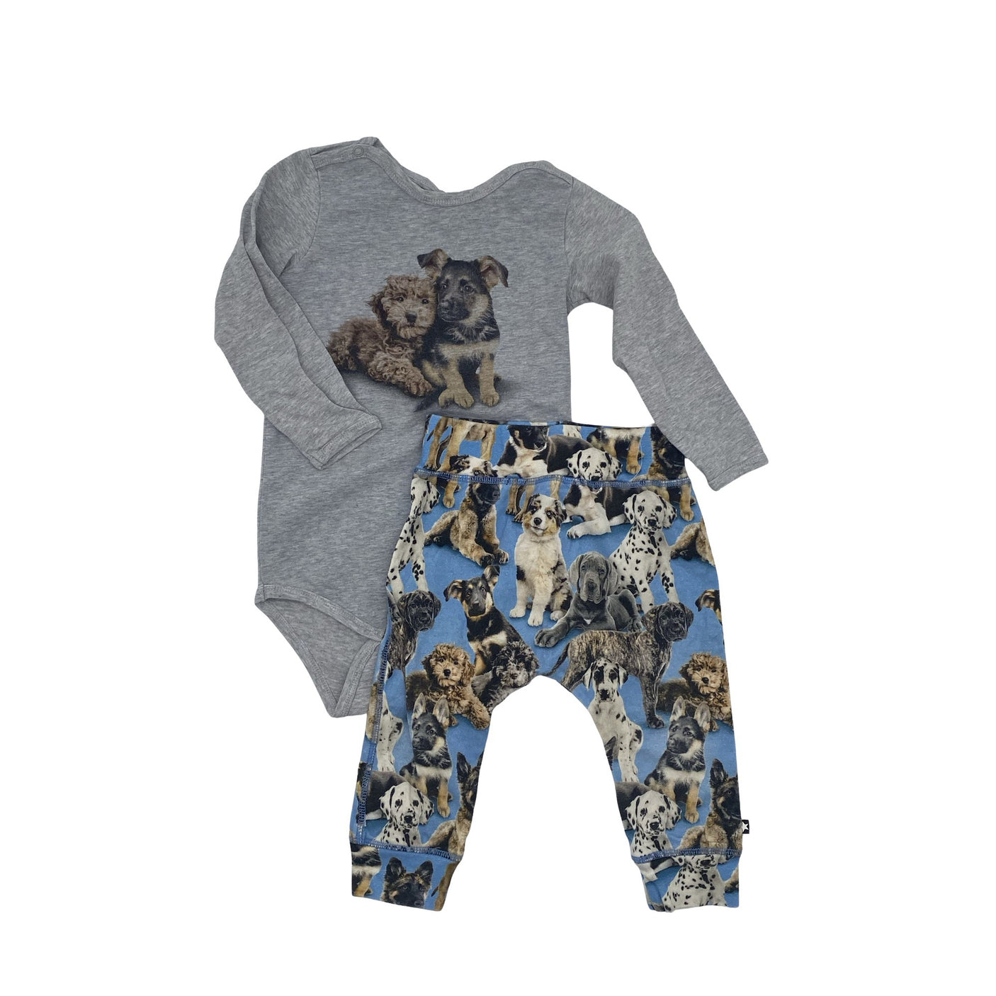 Unisex Molo Kids - Body, size 74 - 80 - Gray (1)