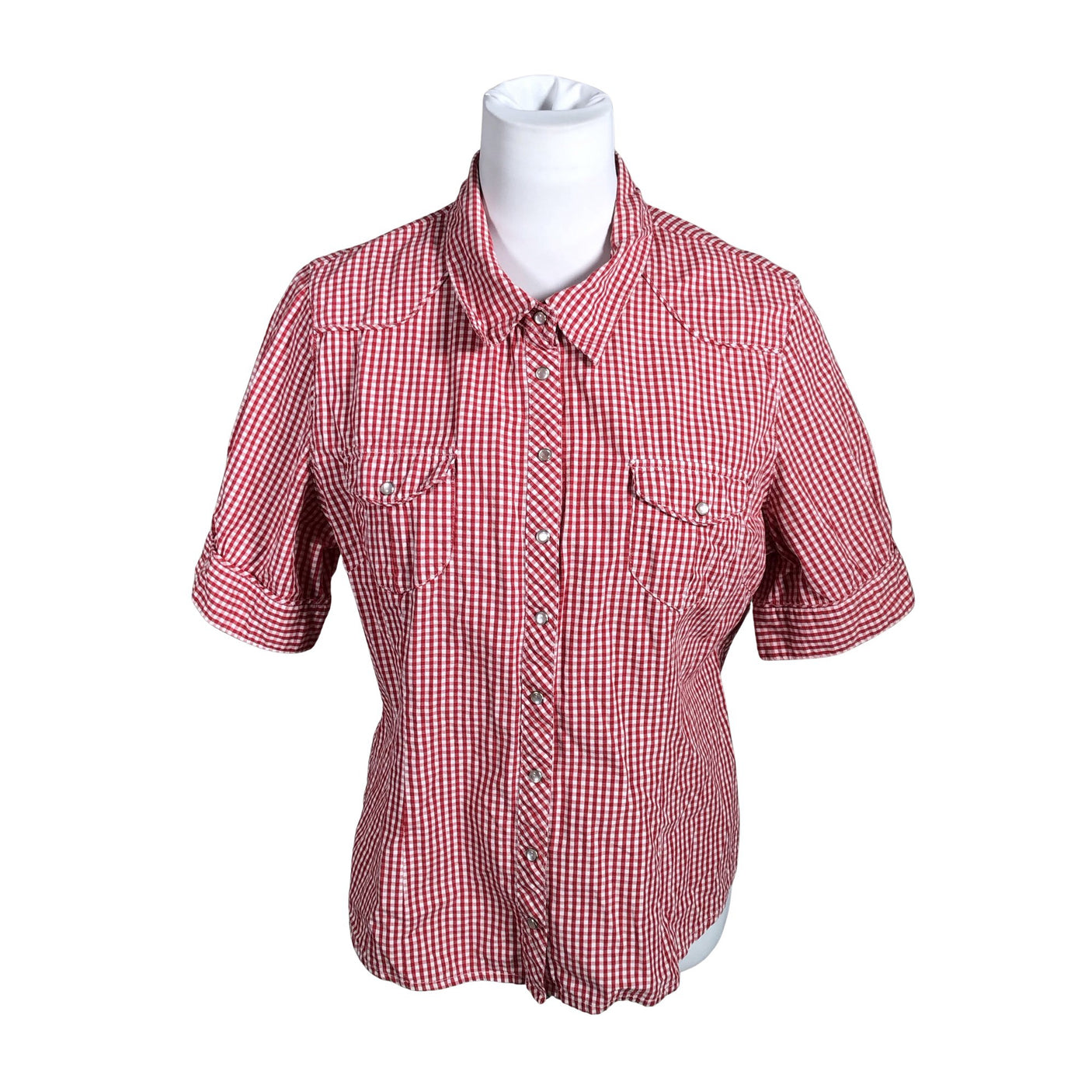 Unisex Soya - Short-sleeved blouse, size 42 - Red (1)