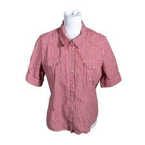 Unisex Soya - Short-sleeved blouse, size 42 - Red (1)