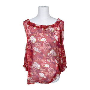 Unisex Your Face - Short-sleeved blouse, size 40 - Red (1)