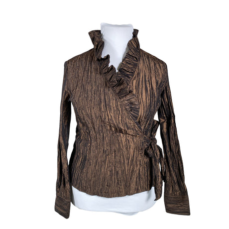 Unisex Erfo - Party shirt, size 42 - Brown ()