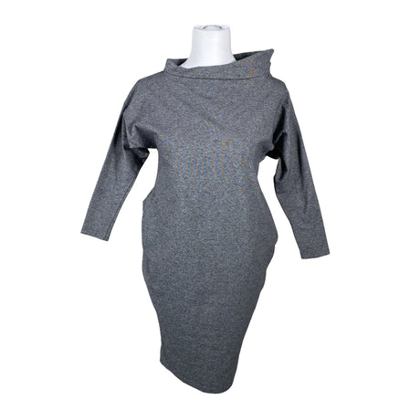 Unisex MUKA VA - Tricot dress, size 36 - Gray ()