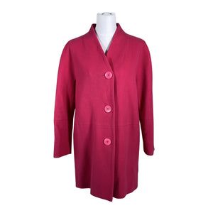 Unisex Dixi Coat - Wool coat, size 36 - Pink (1)
