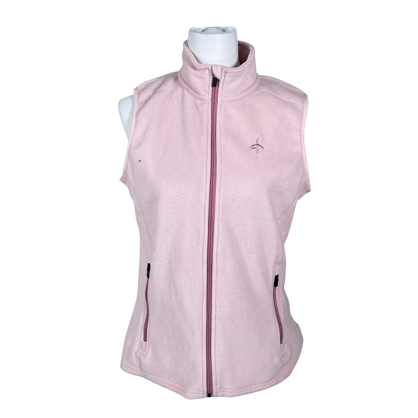 Unisex Cross - Fleece vest, size 40 - Light pink (1)