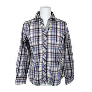 Unisex Tom Tailor - Collared shirt, size 36 - Blue (1)