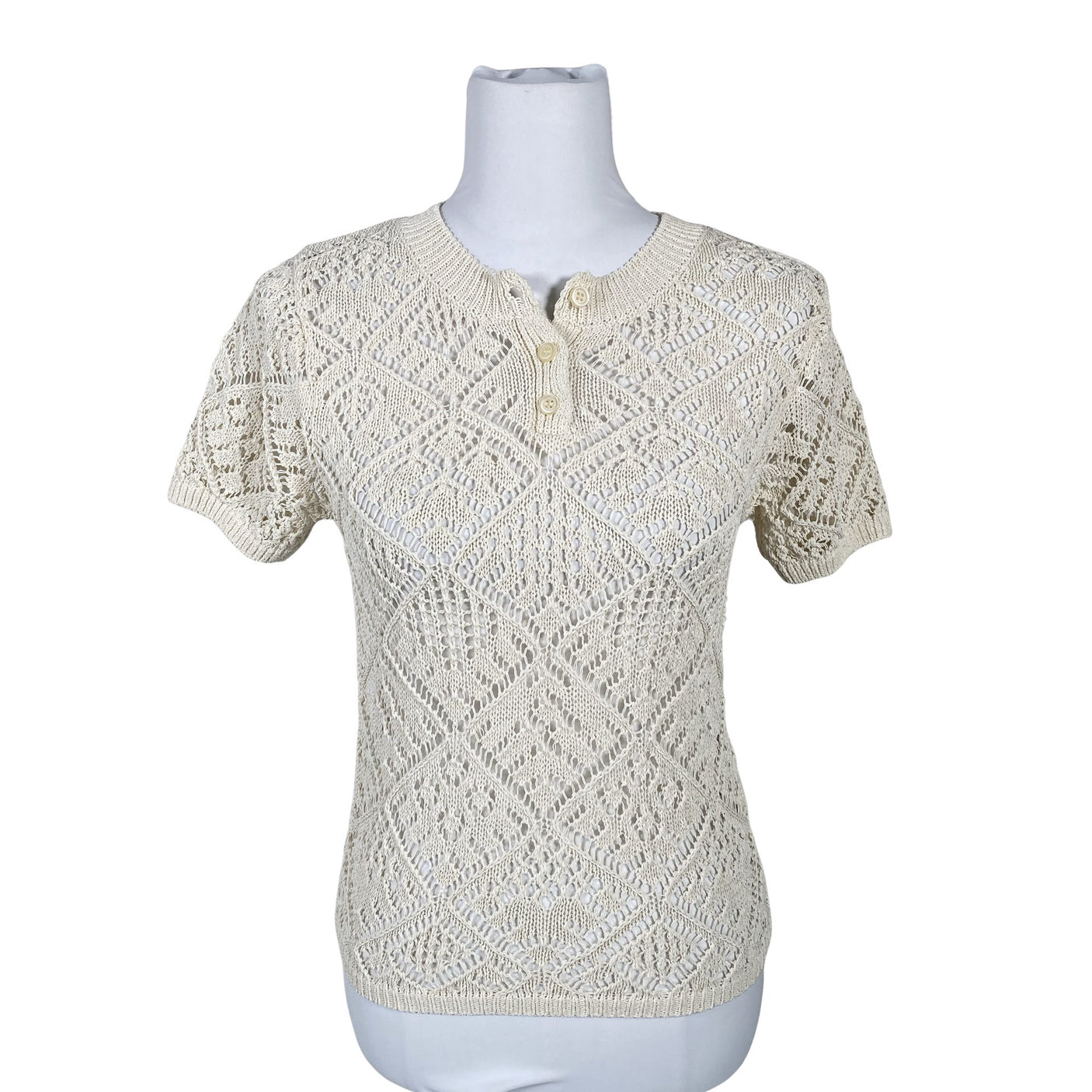 Unisex Lindex - Sweater, size 36 - Natural white (1)