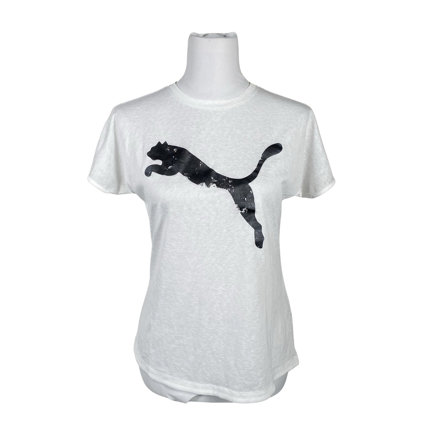 Unisex Puma - Sports shirt, short sleeve, size 36 - White (1)