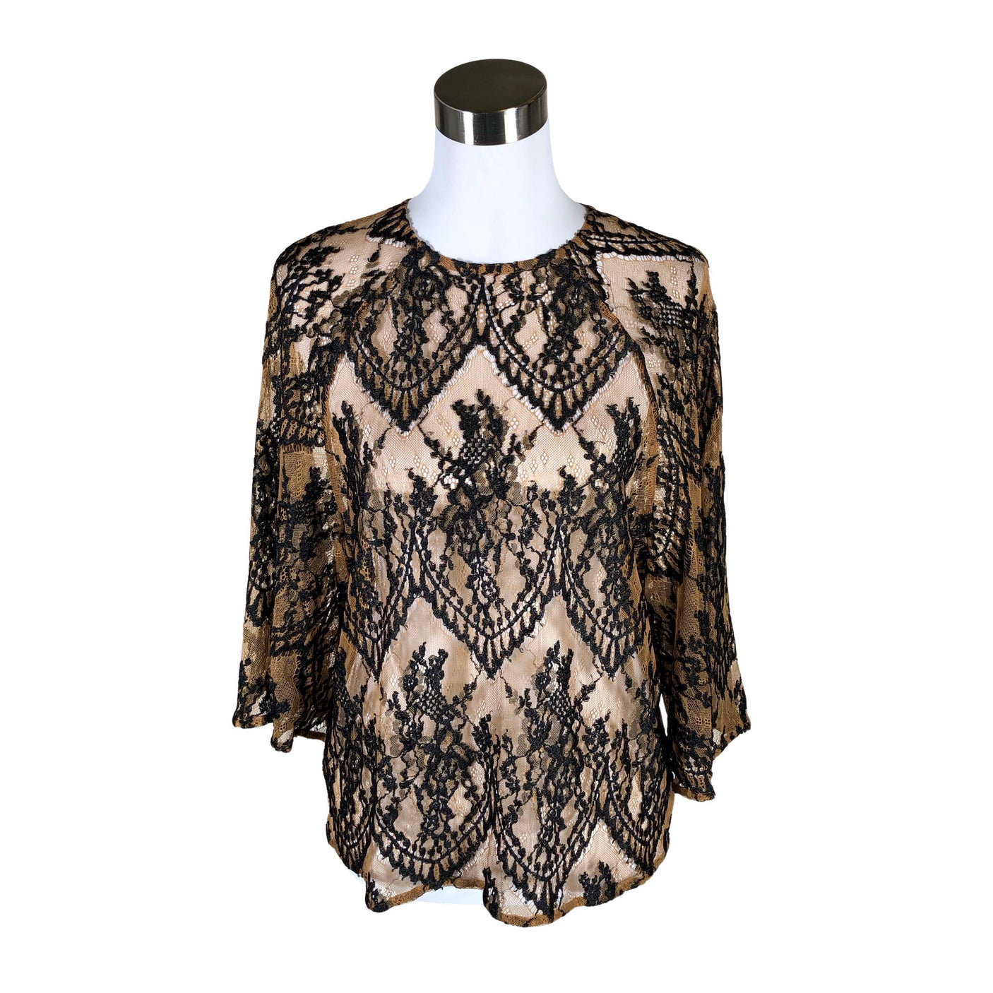 Unisex Ganni - Blouse, size 38 - Beige (1)
